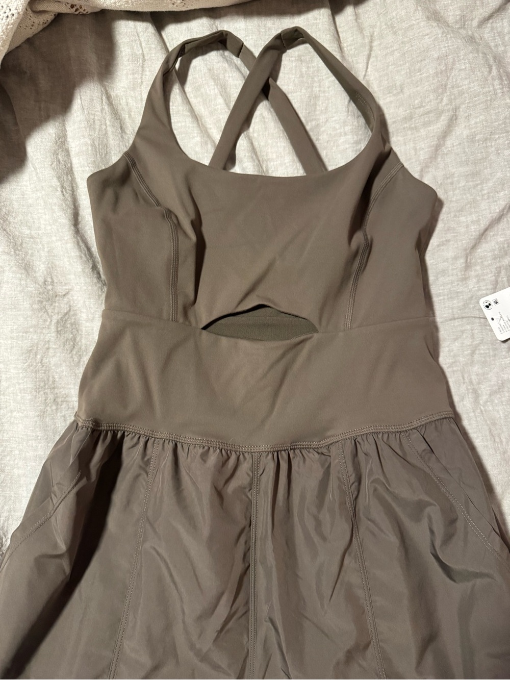Free People Olive Righteous Onesie NWT